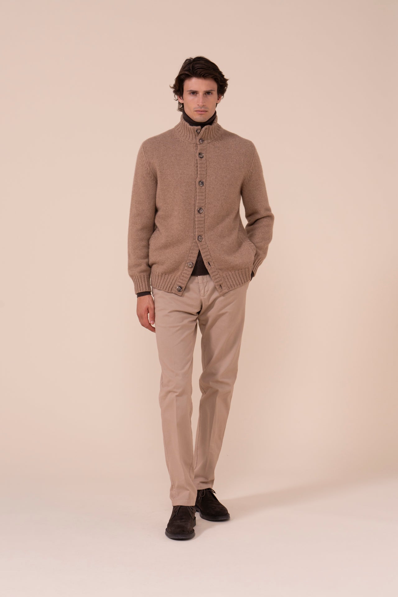 Favonius 428 Cashmere Buttoned Cardigan - DUNES
