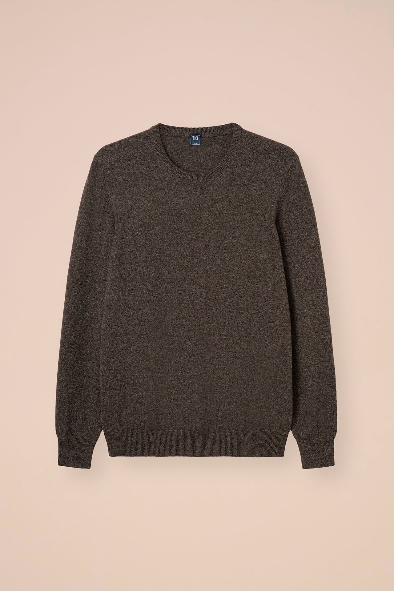 Argentina slim maglia girocollo in cashmere - STORM