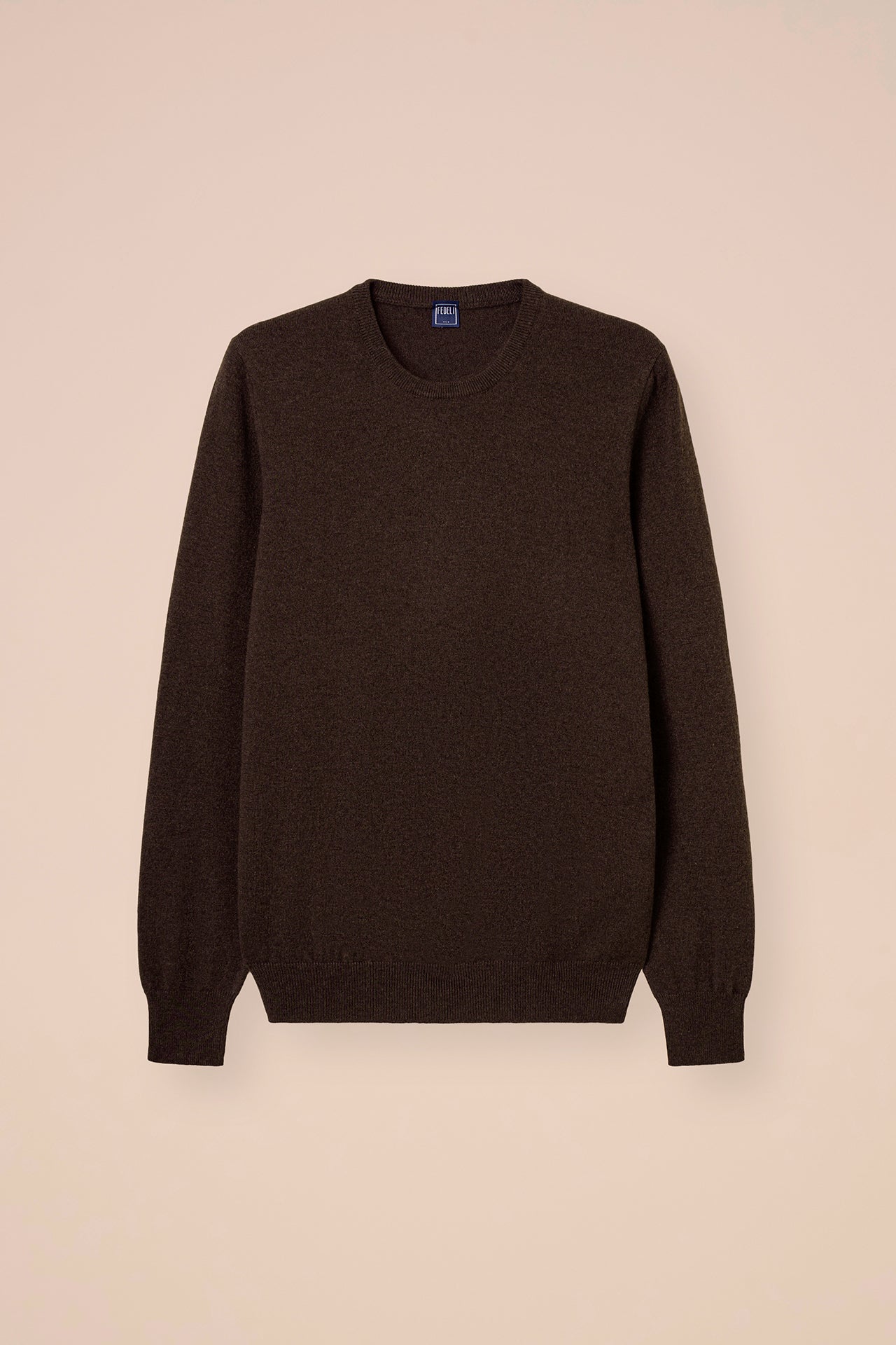 Argentina slim maglia girocollo in cashmere - STORM