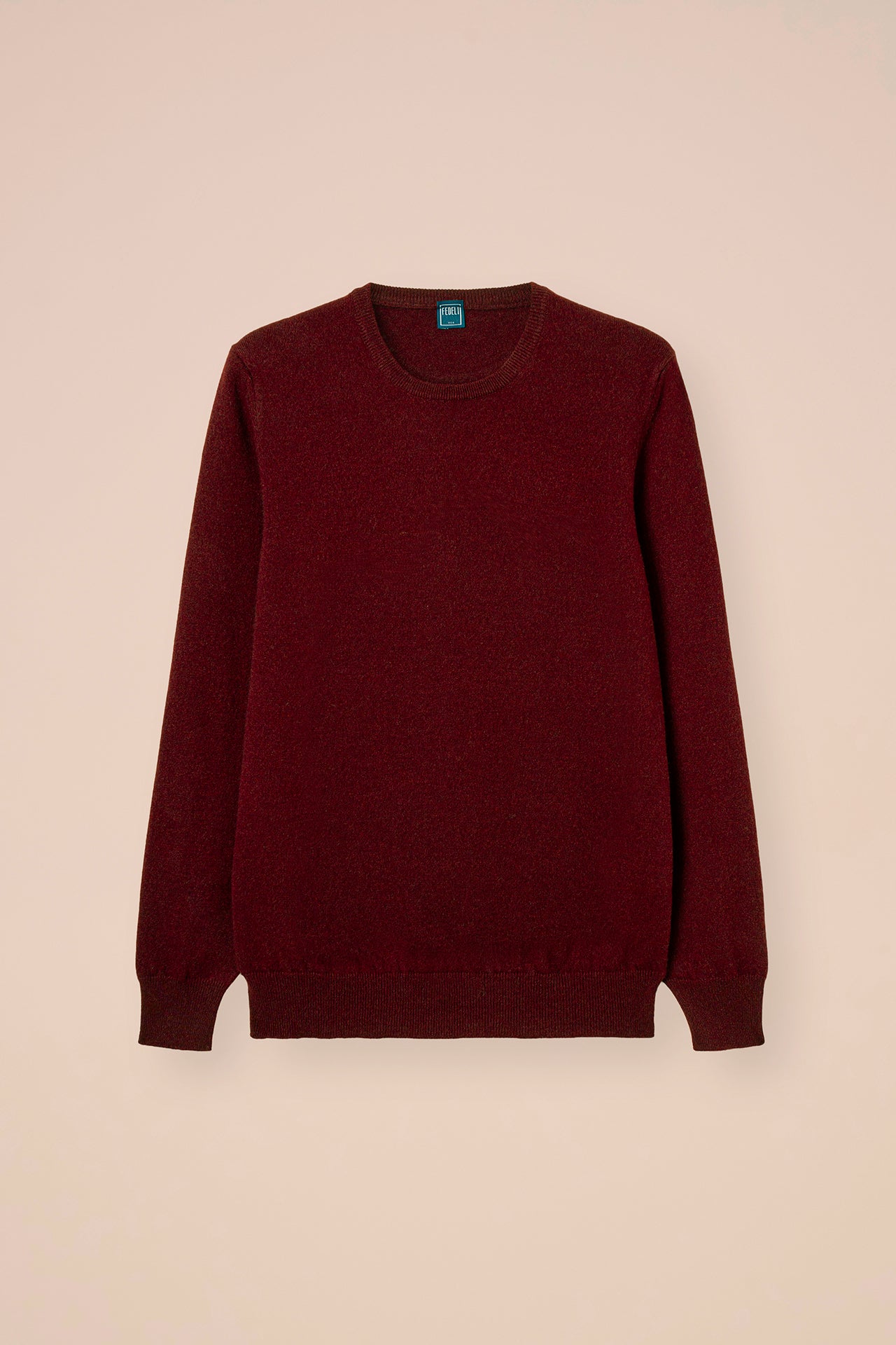 Argentina slim maglia girocollo in cashmere - STORM