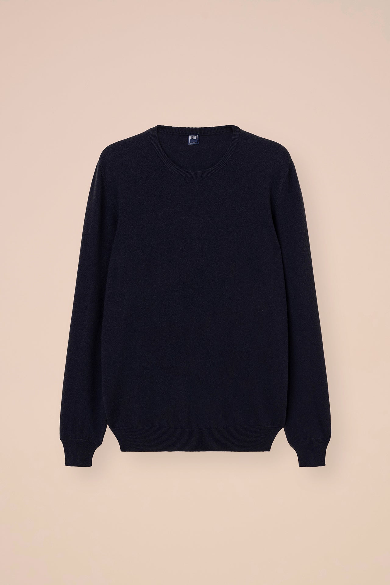 Argentina slim maglia girocollo in cashmere - STORM