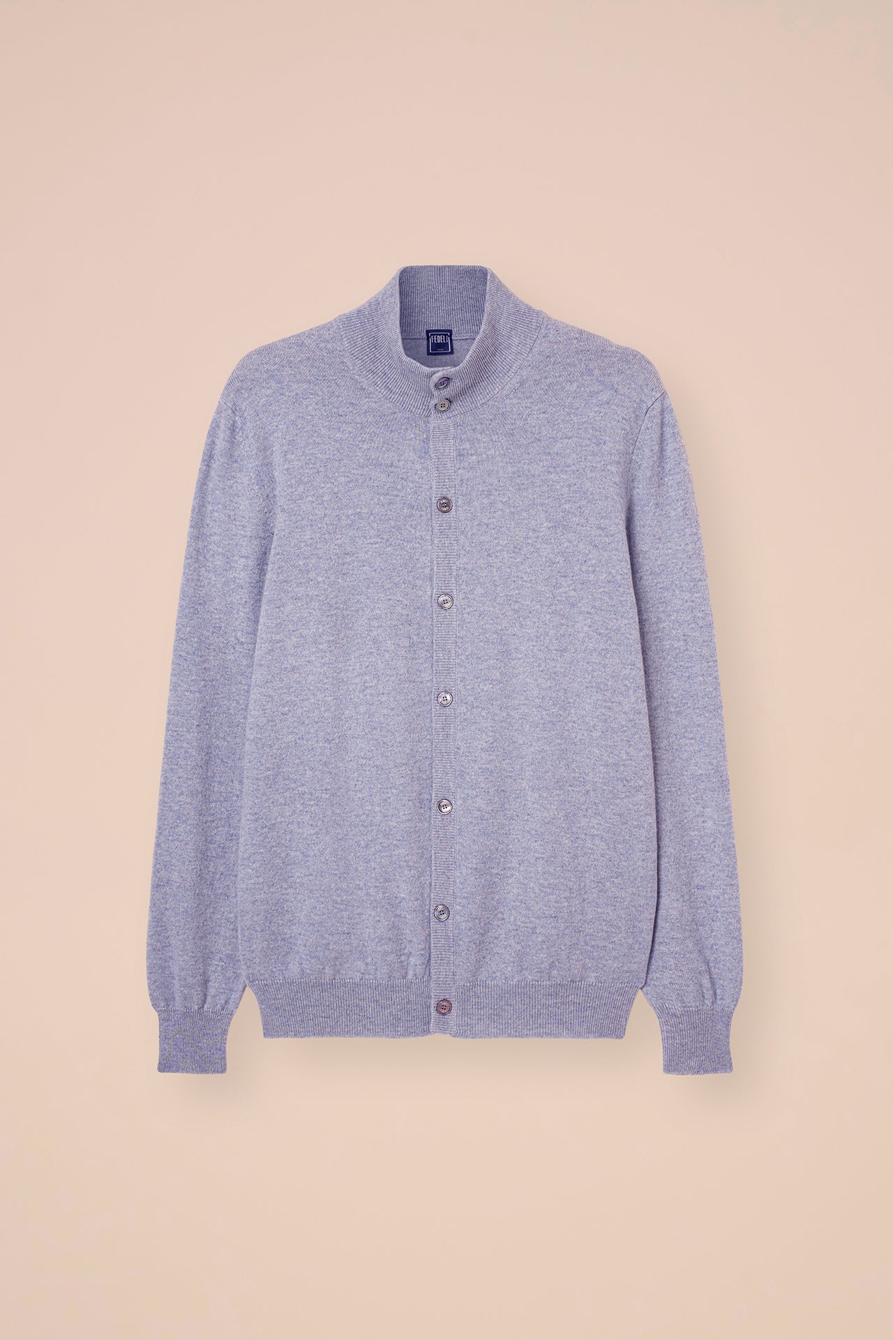 Favonius cardigan in cashmere con bottoni - WAVEMELANGE