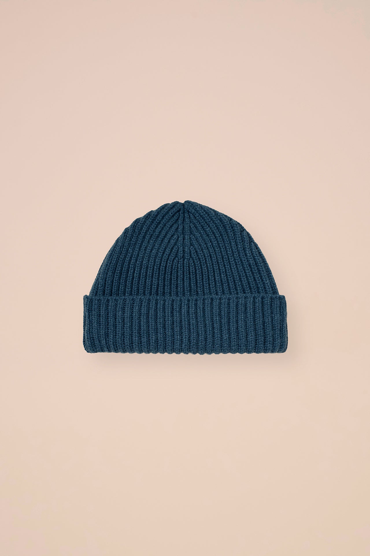 Alfredo cappello in maglia di cashmere - MIDNIGHTBLUE