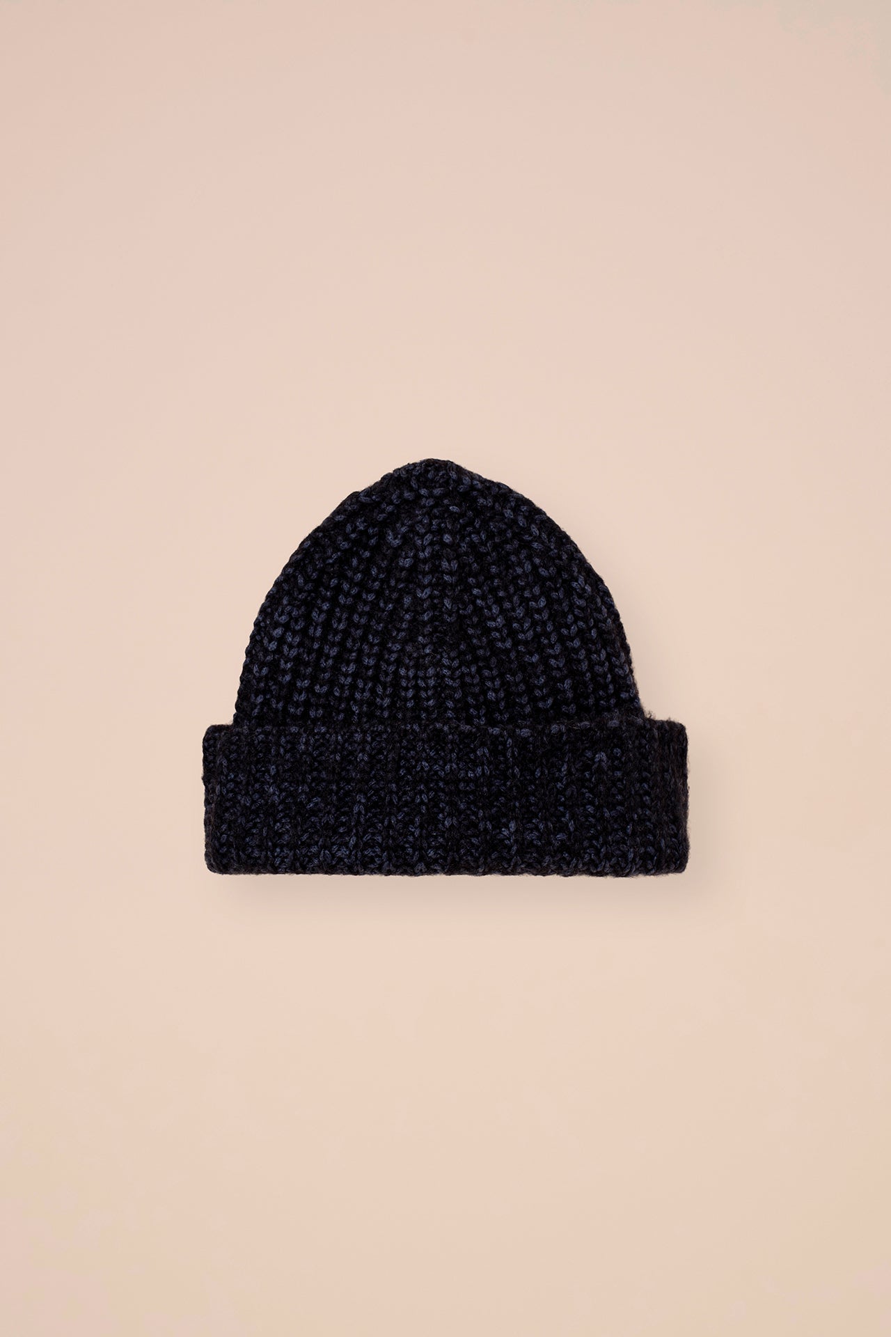 Ghibli Cashmere Piuma Beanie - Bicolor - MIDNIGHTBLUE