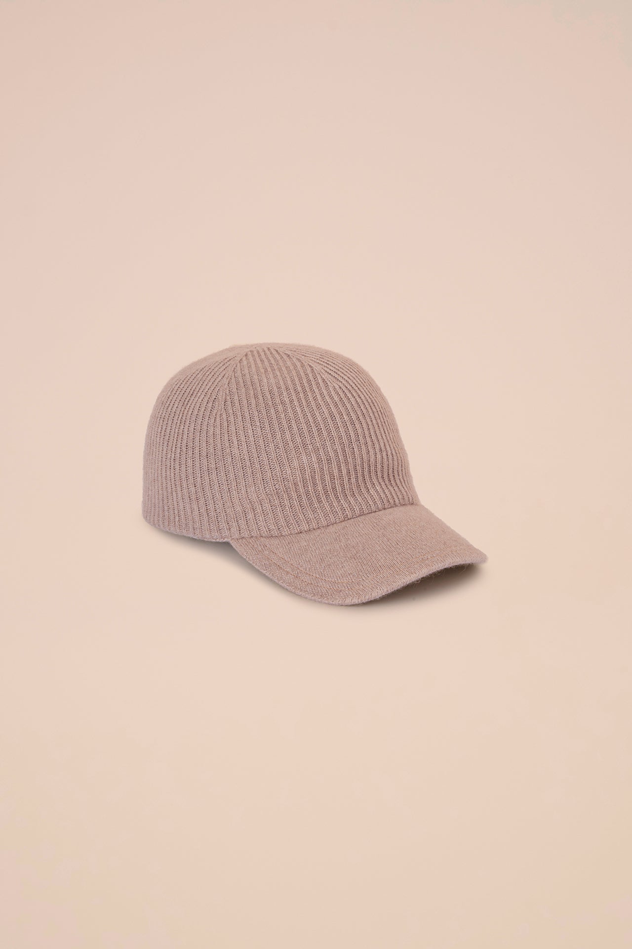 Brit Cashmere Knit Cap - GRAY