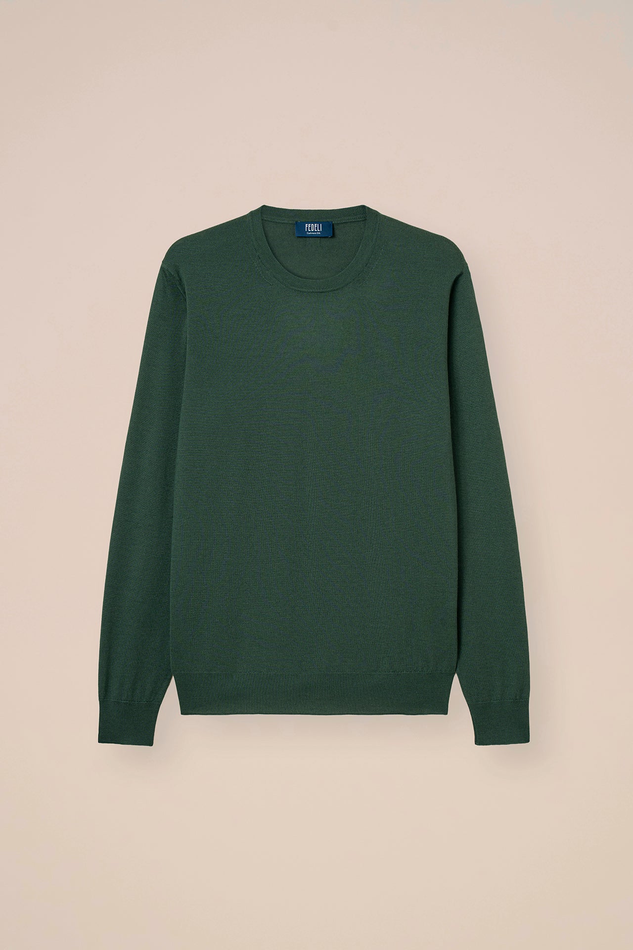 Argentina girocollo in cashmere e seta - DENIM