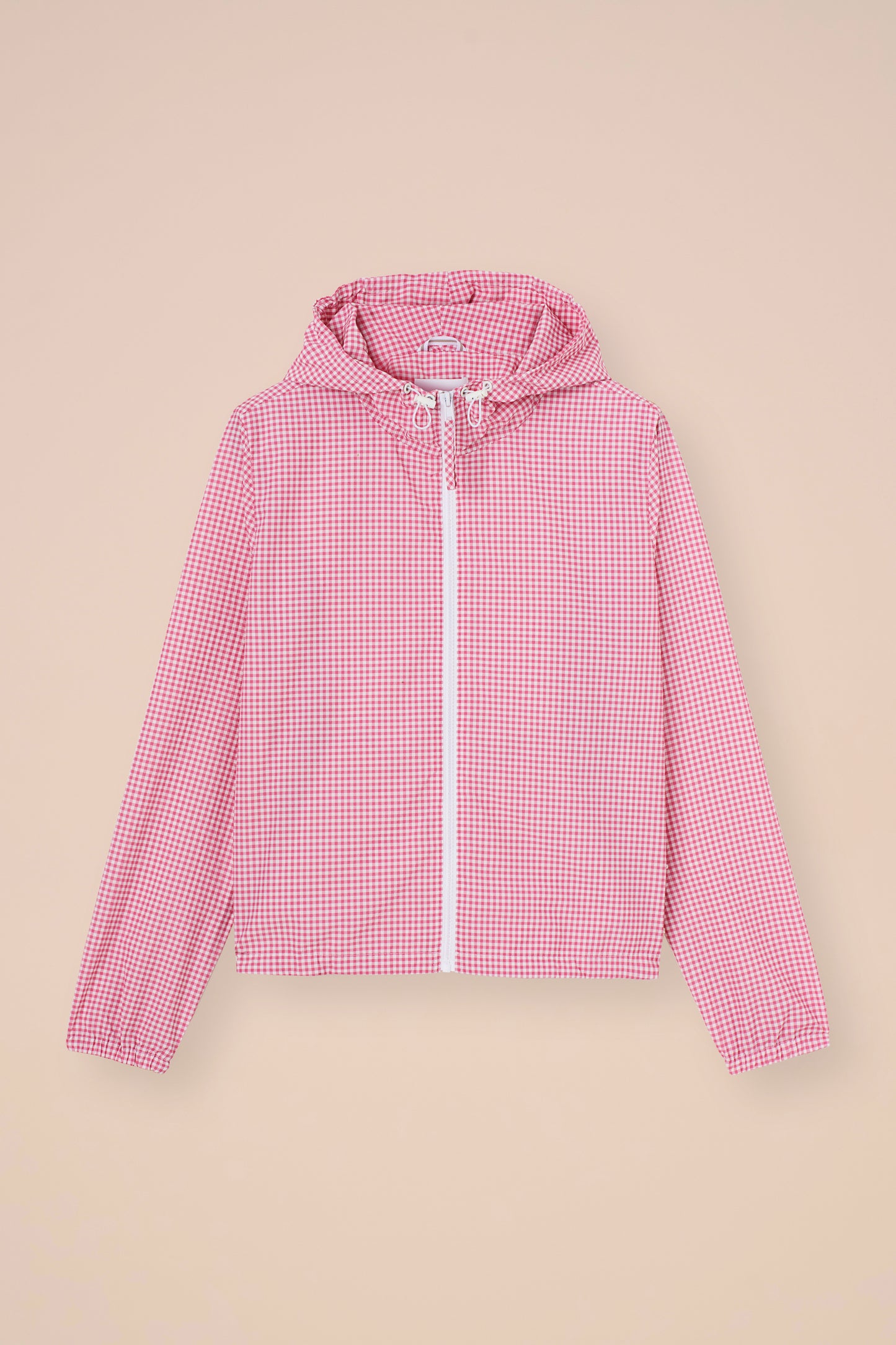 Domenico giacca in tessuto sakar a quadretti - PETALPINK