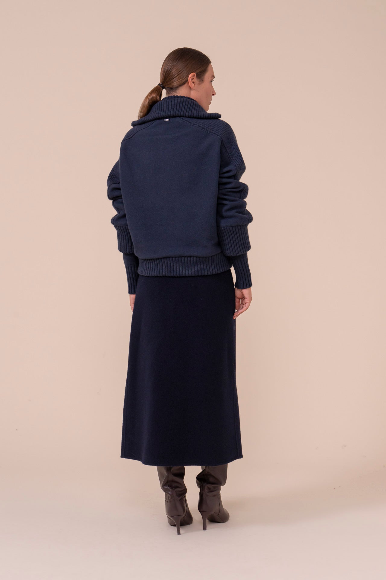 Perlage bomber in cashmere - STORM