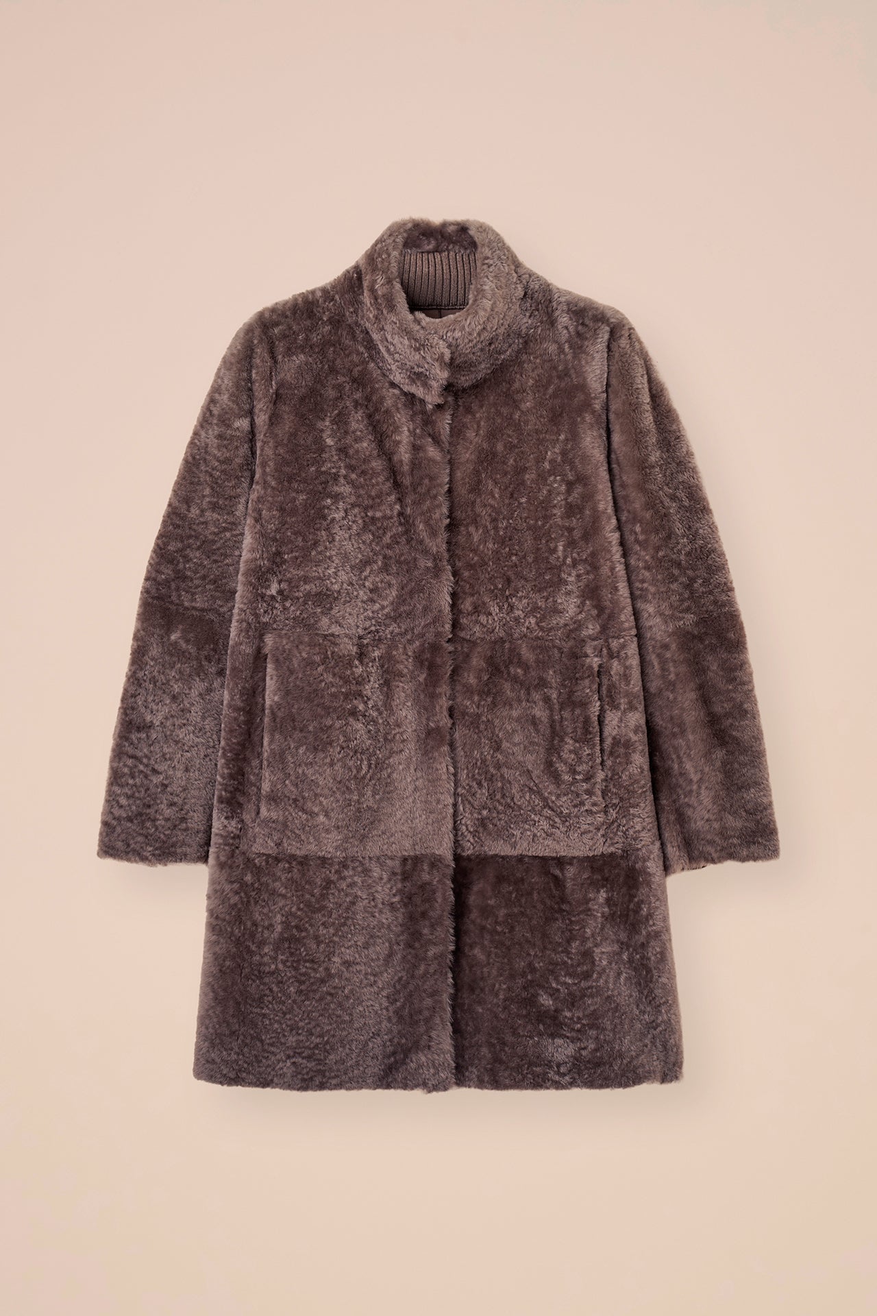 Alite cappotto in montone - Reversibile - MUD