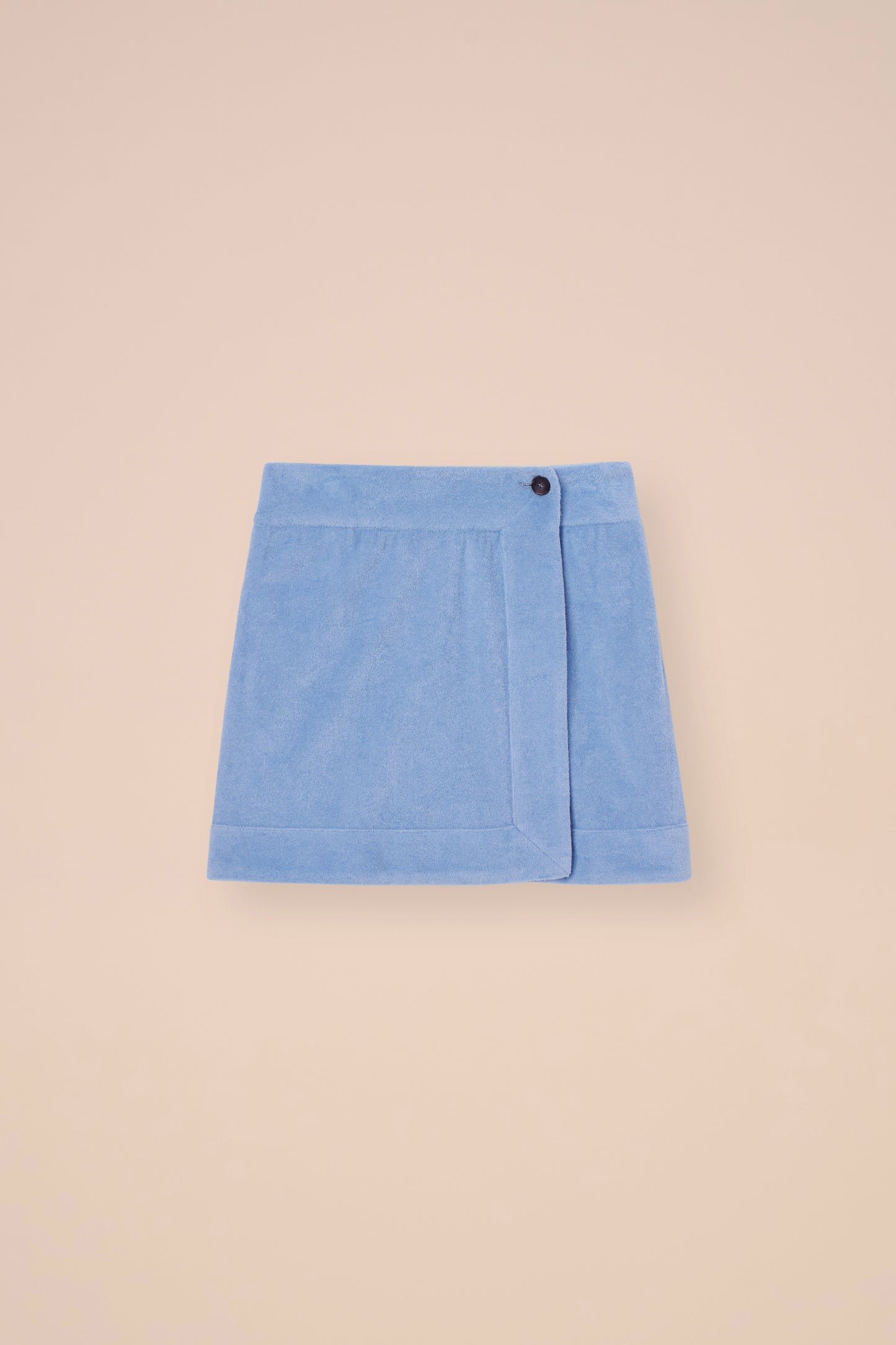 Cabras Terry Cotton Skirt - WHITE