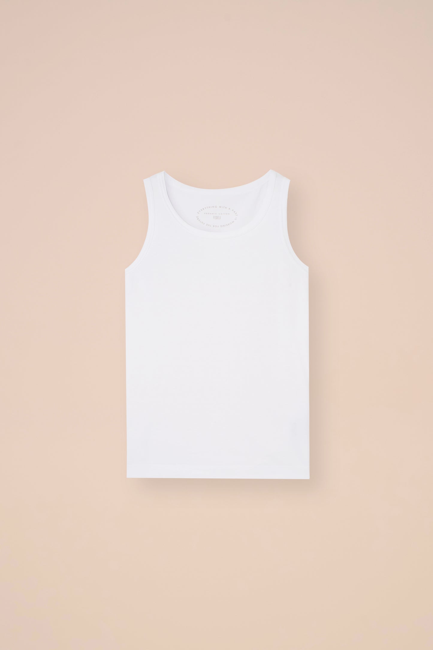 Spargi top senza maniche in cotone organico Giza - SIENNA
