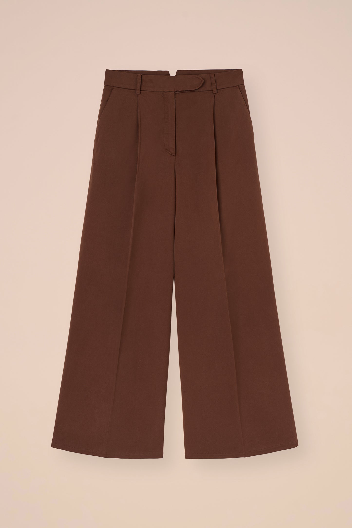 Carlo Cotton and Lyocell Wide-Leg Pants - LINEN