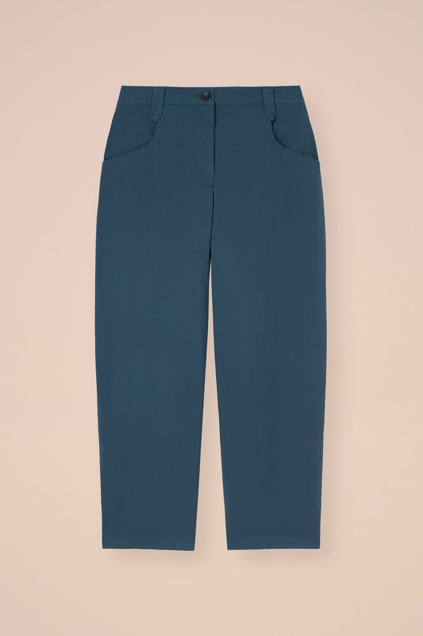 Felix Cotton Five-Pocket Pants - WHITE