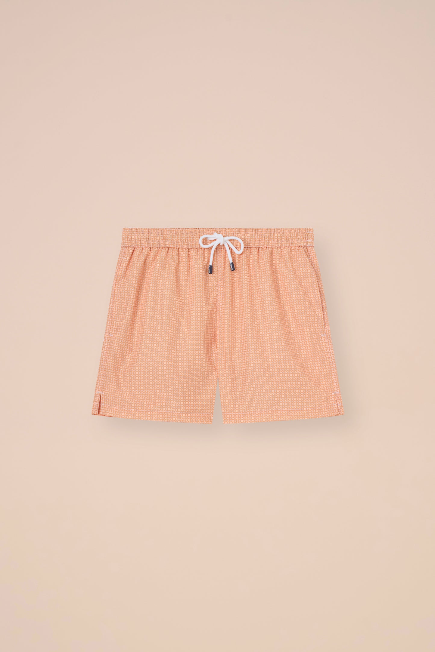 Madeira - The Sustainable Swim Trunks - Geometric Flowers Pattern - CADETBLUE