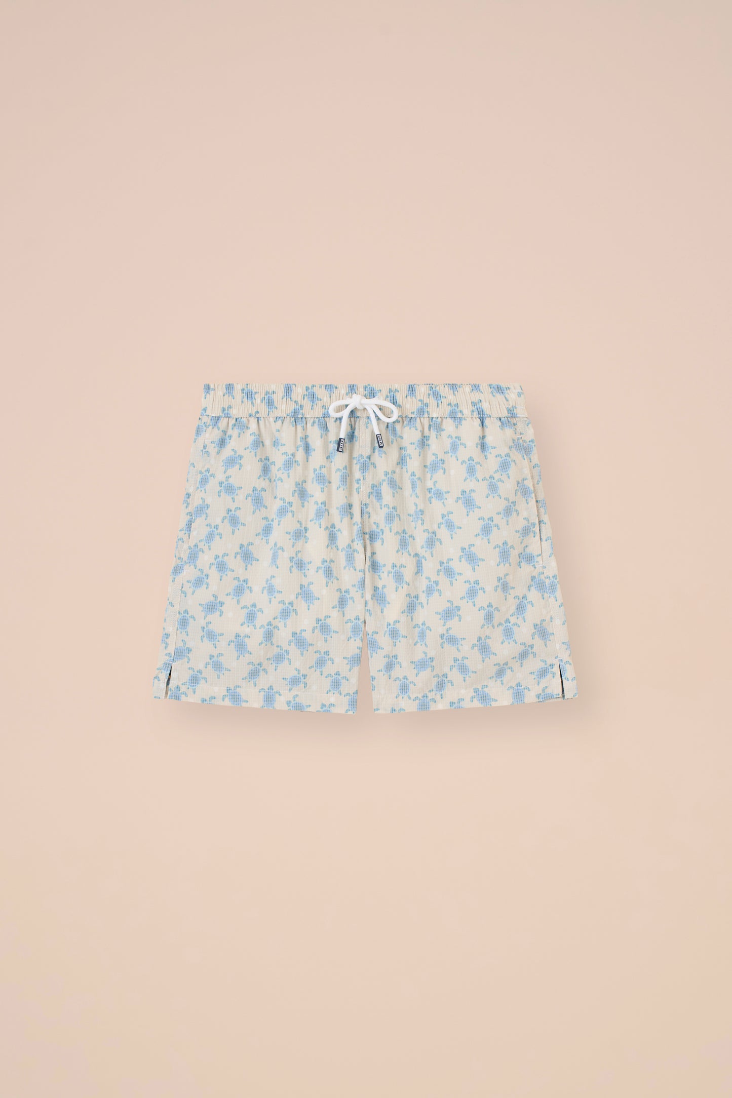 Madeira - The Sakar Swim Trunk - Turtles Pattern - DEEPSKYBLUE