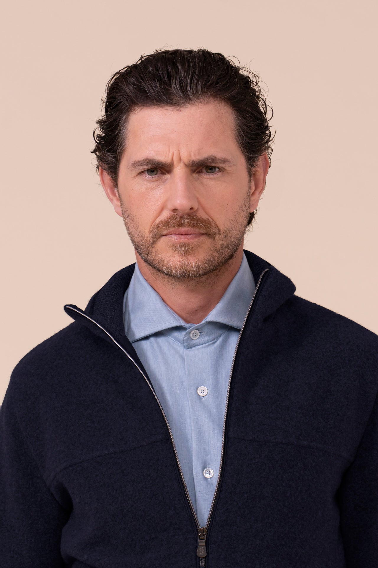 Par giacca in cashmere velour - STORM