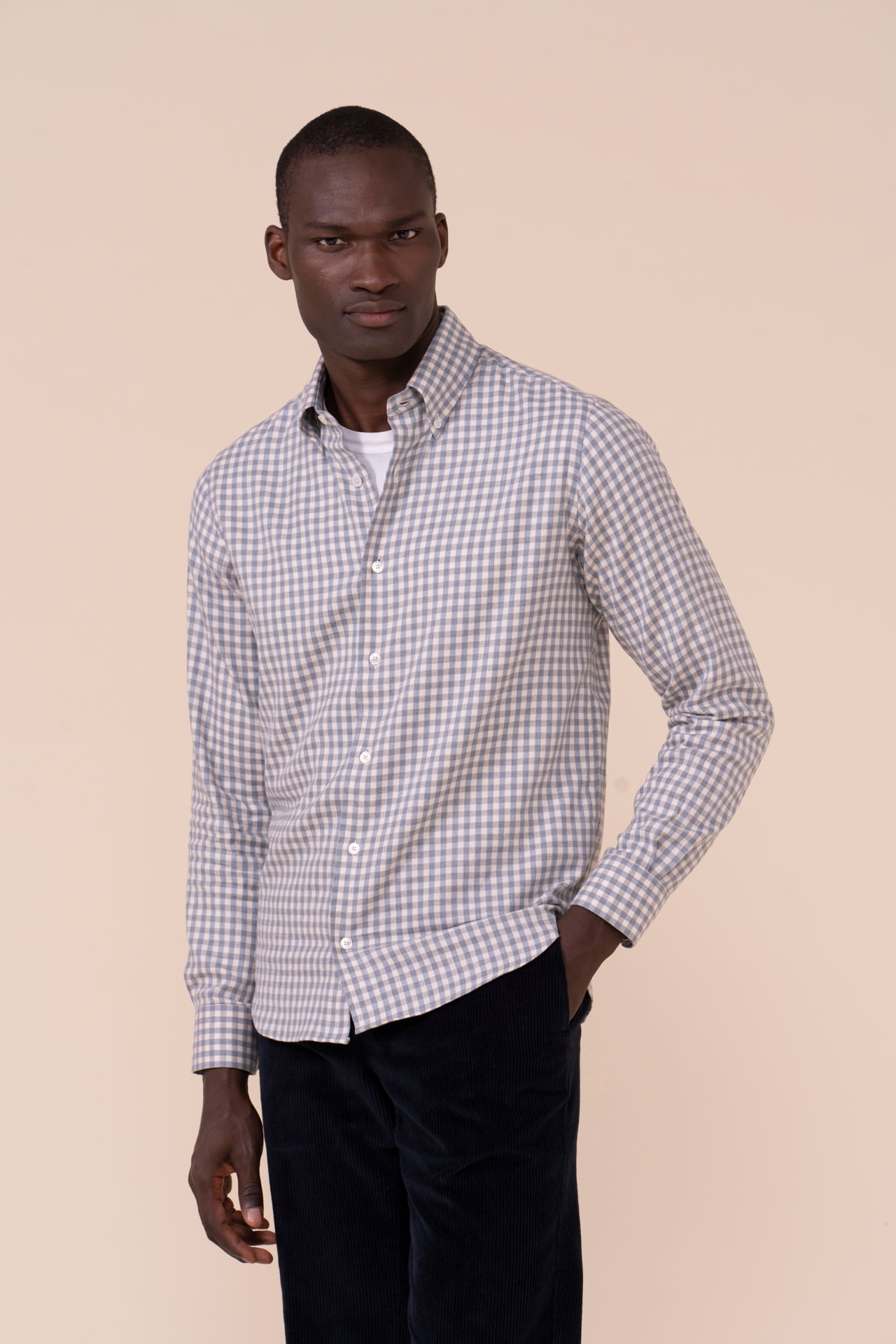 Alberto Cotton and Lyocell Shirt - SIENNA