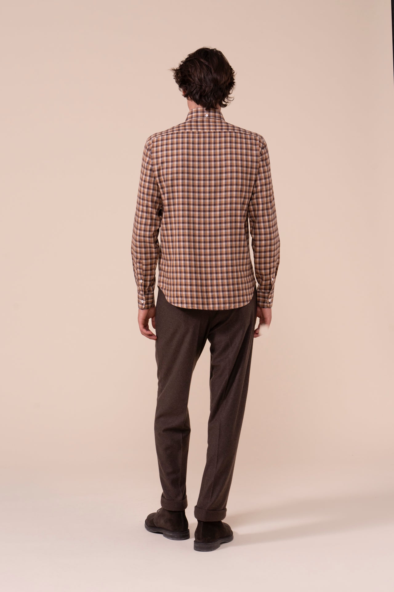 Alberto Cotton and Lyocell Shirt - SIENNA