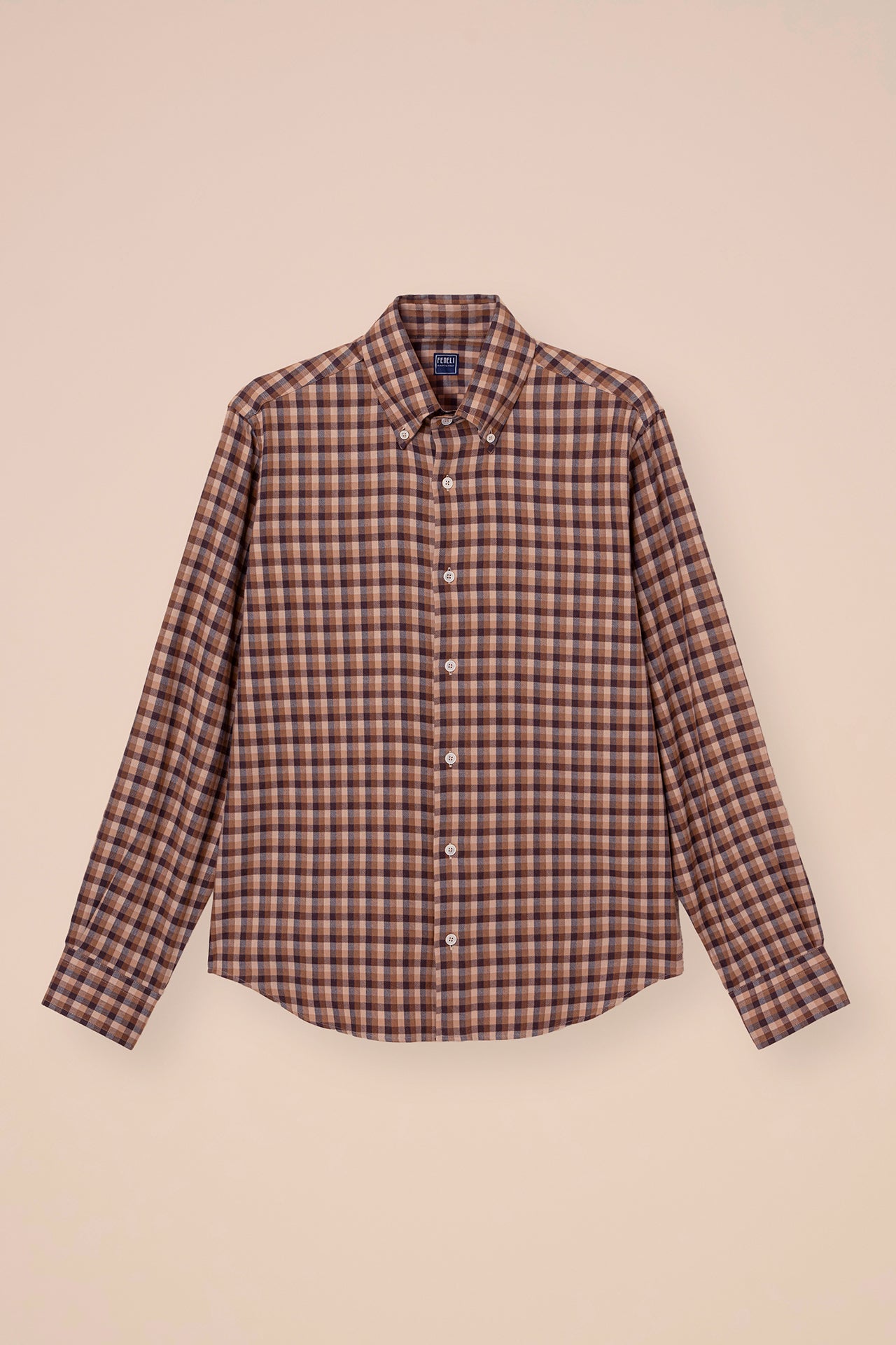 Alberto Cotton and Lyocell Shirt - SIENNA
