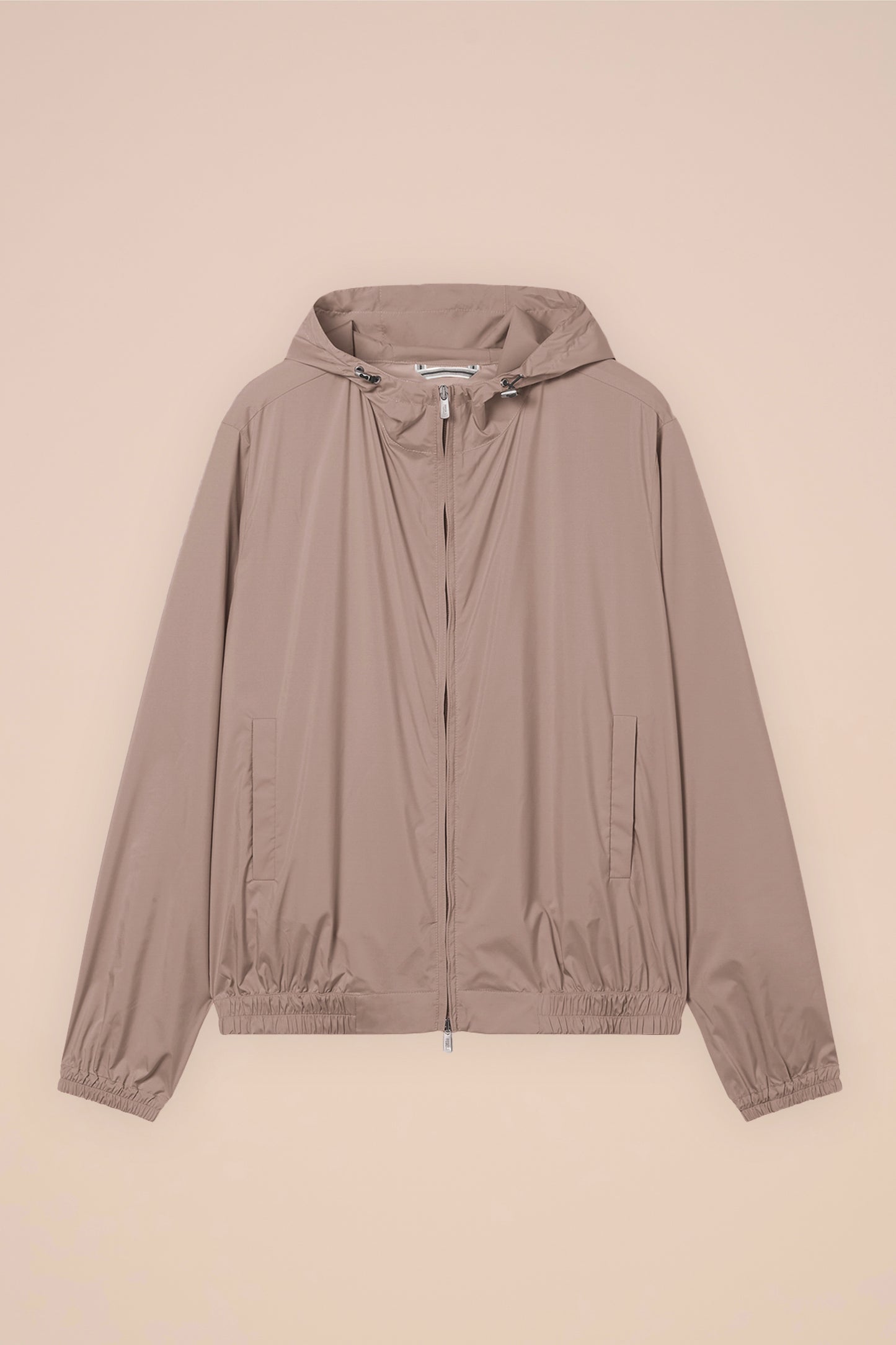 Zoom K-way in Airstop con cappuccio - DARKKHAKI