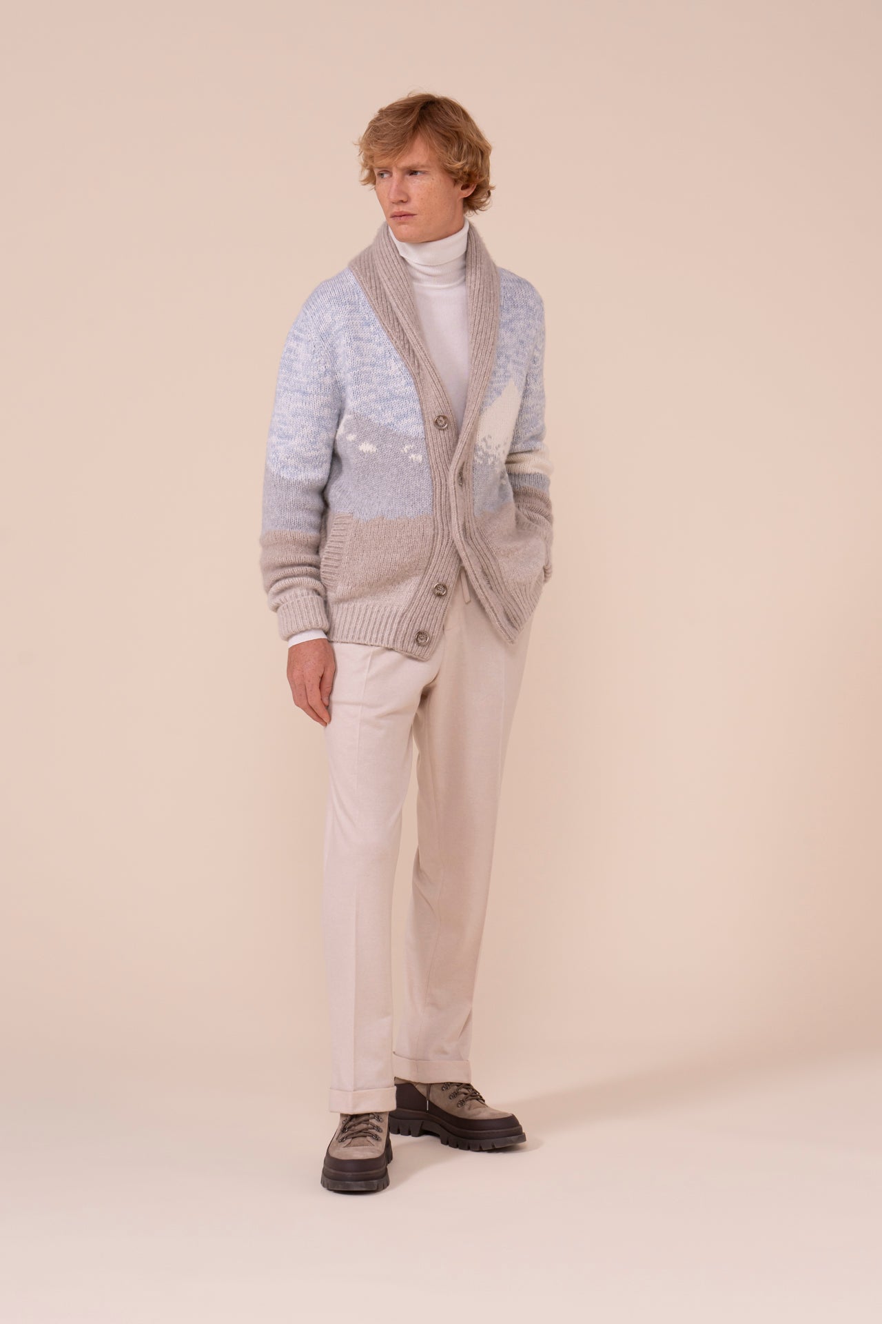 Crtistallo Suede Boots - COFFEE