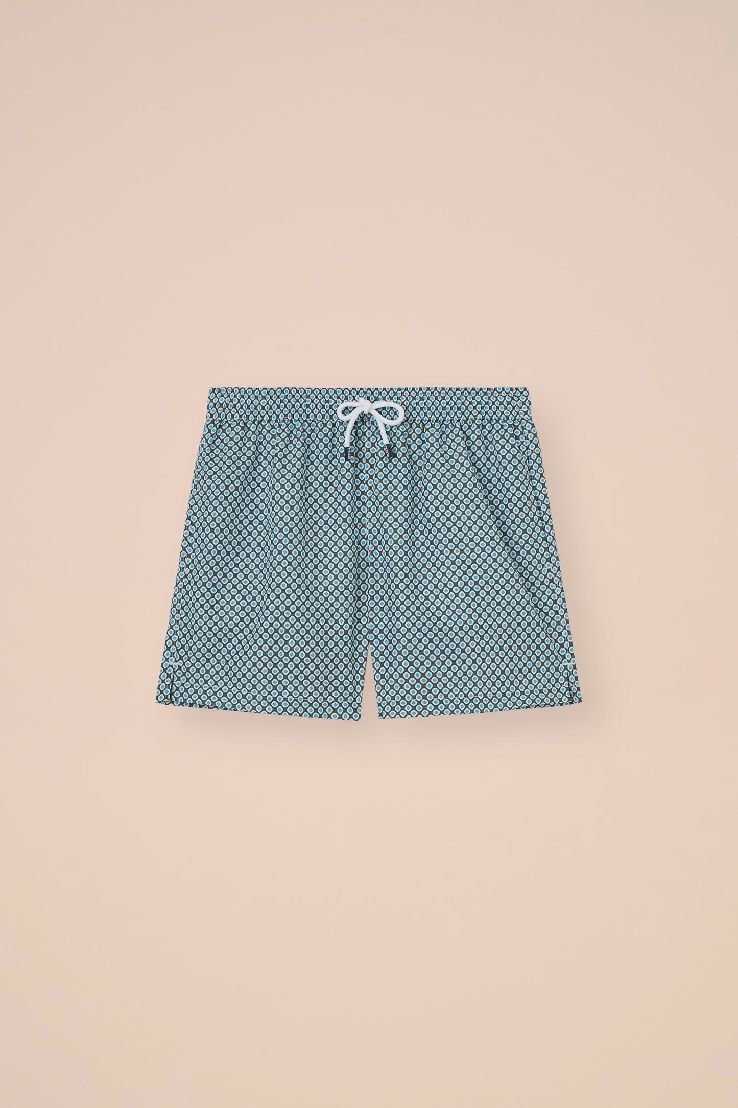 Madeira - The Sustainable Swim Trunks - Diamond Pattern - PACIFICBLUE