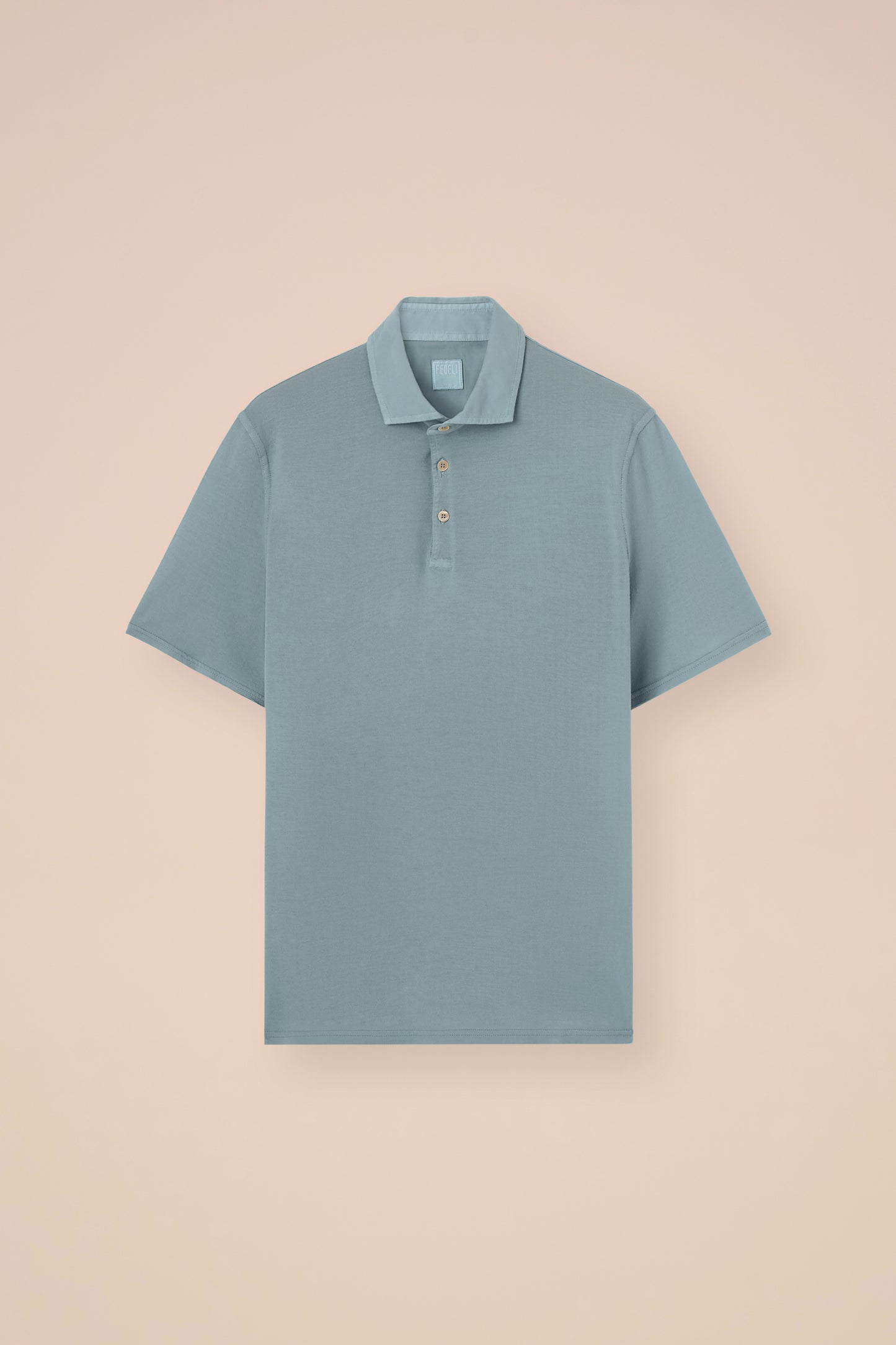 Fiji polo a maniche corte in cotone superleggero - MIDNIGHTBLUE