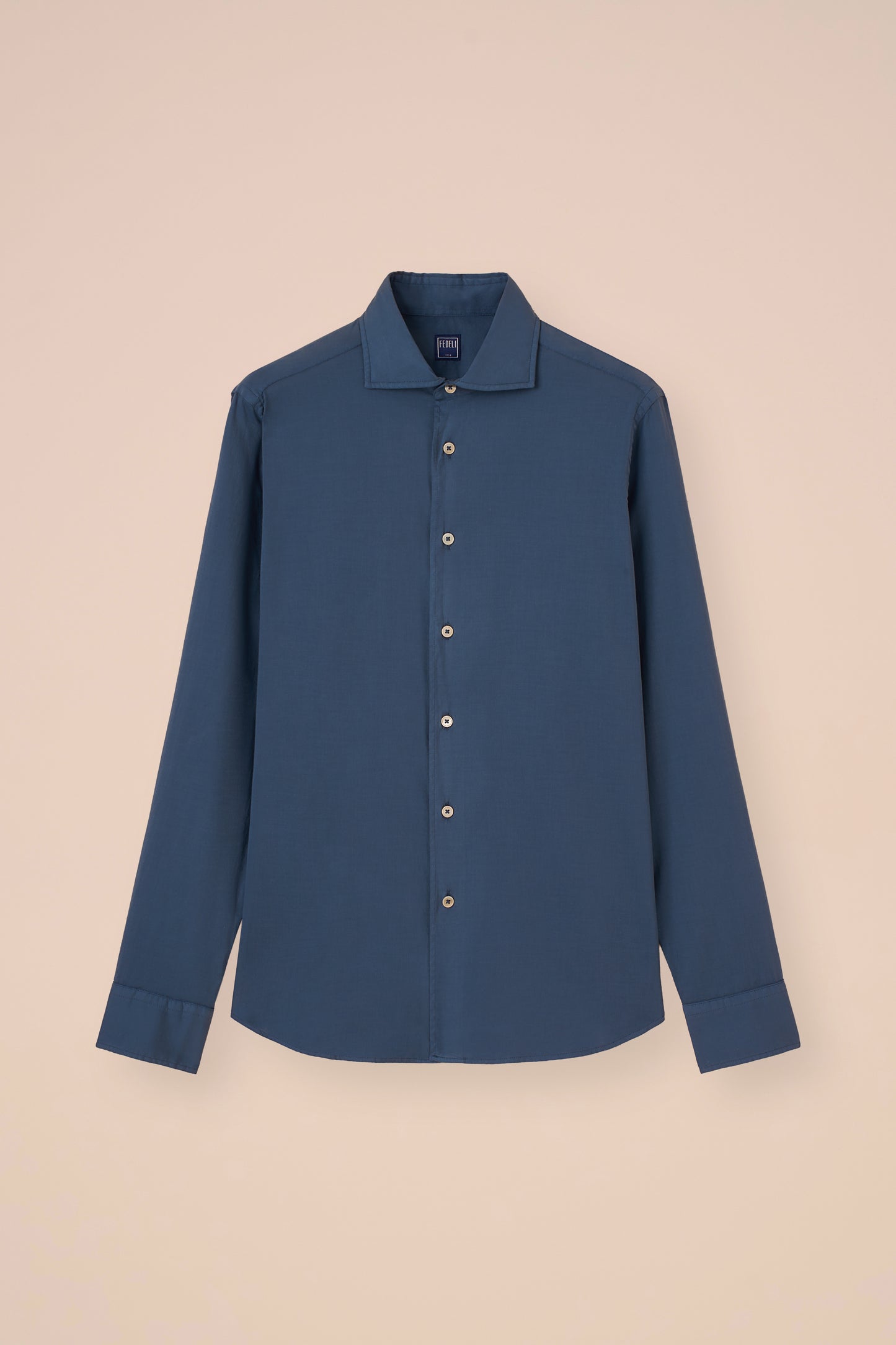 Sean camicia in voile di cotone - MERLOT