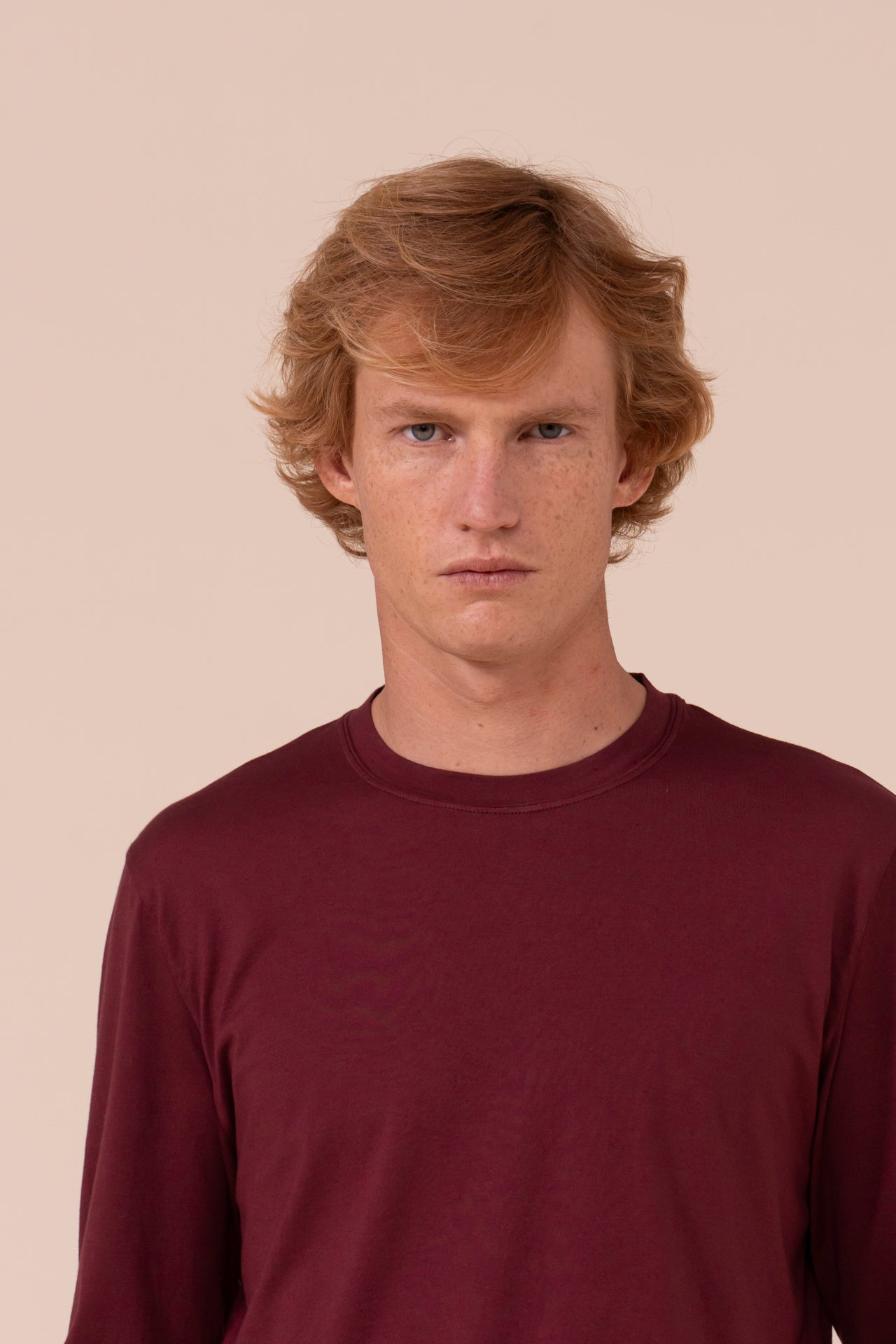 Extreme Organic Cotton Long Sleeve T-shirt - MERLOT