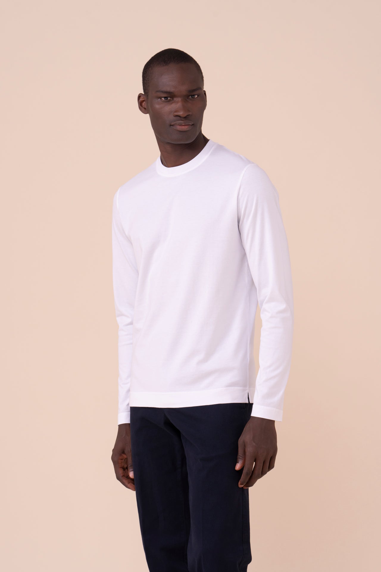 Extreme Organic Cotton Long Sleeve T-shirt in iconic colors - WHITE