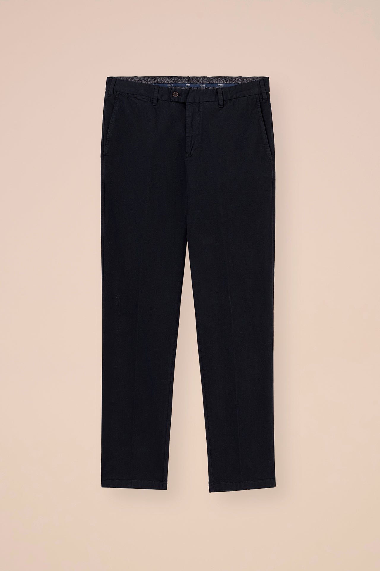 Boston pantaloni in cotone e cashmere - GREIGE