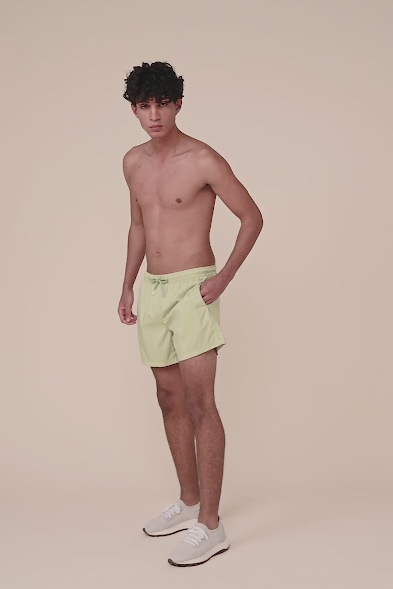 Madeira - The Iconic Swim Trunk - Solid Colors - OLIVE