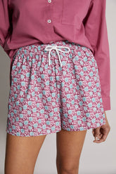 Panarea airstop summer shorts - bouquet pattern