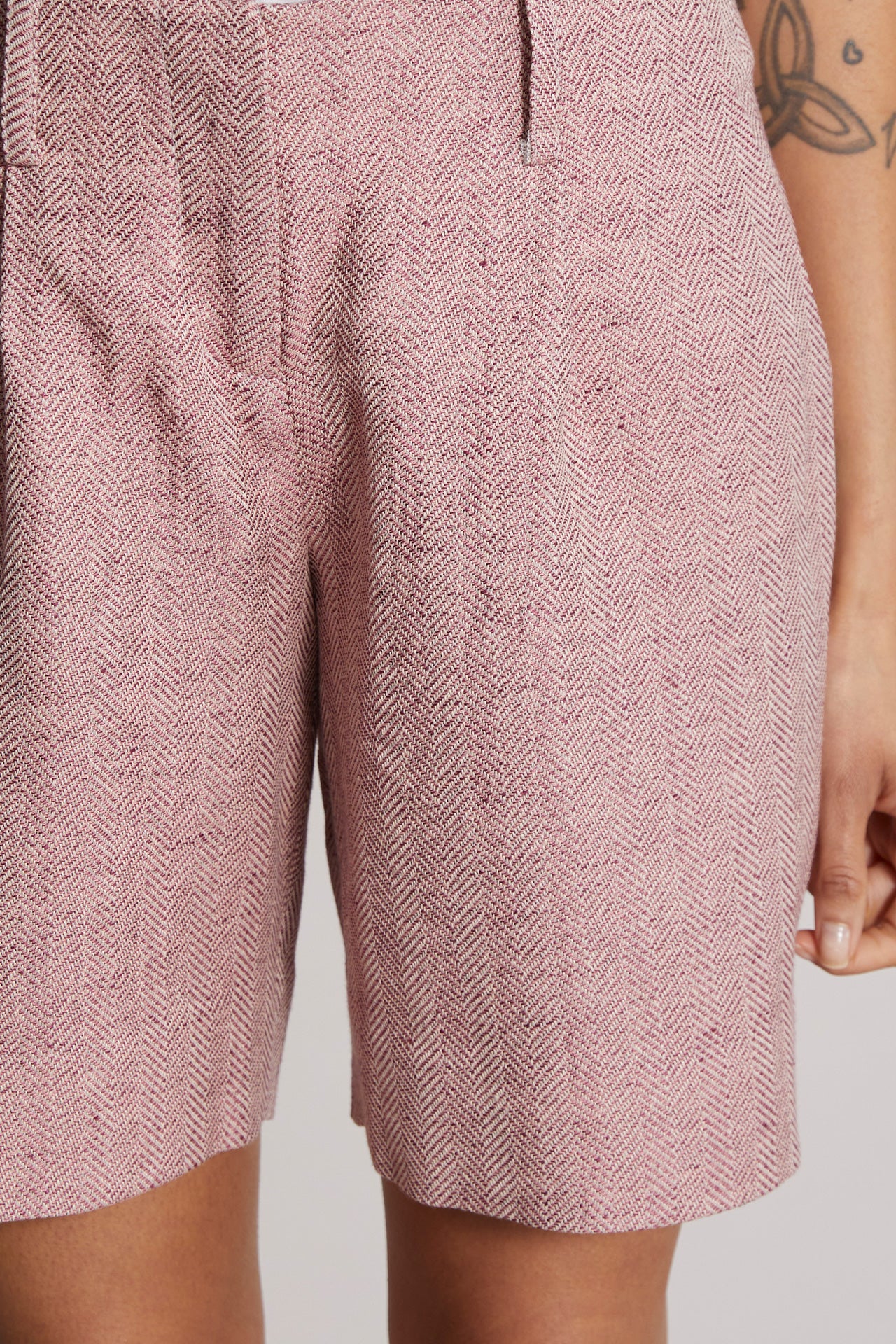 Vendicari shorts in cotton linen