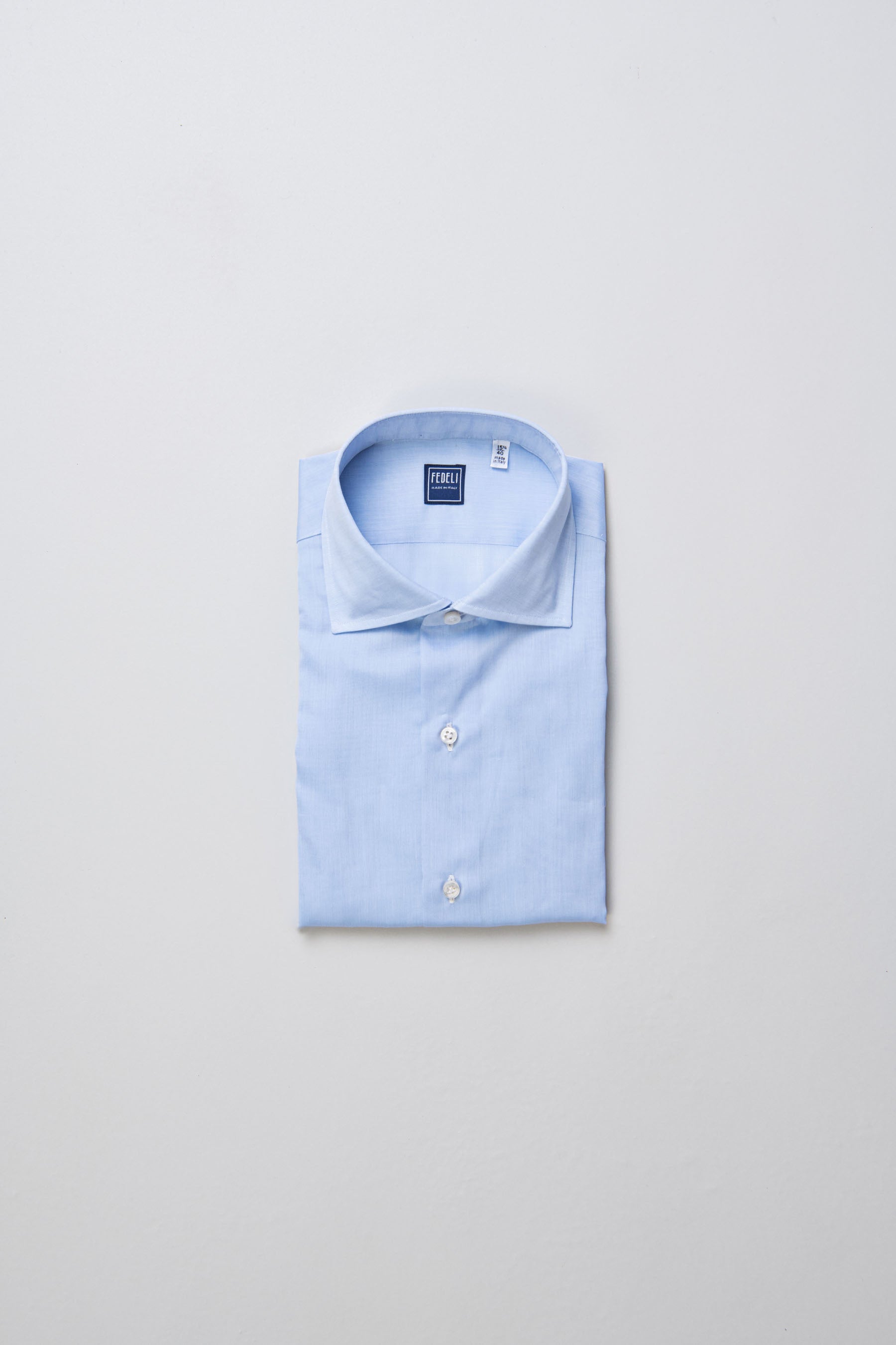 Cotton Fabric New York Shirt - STEELBLUE