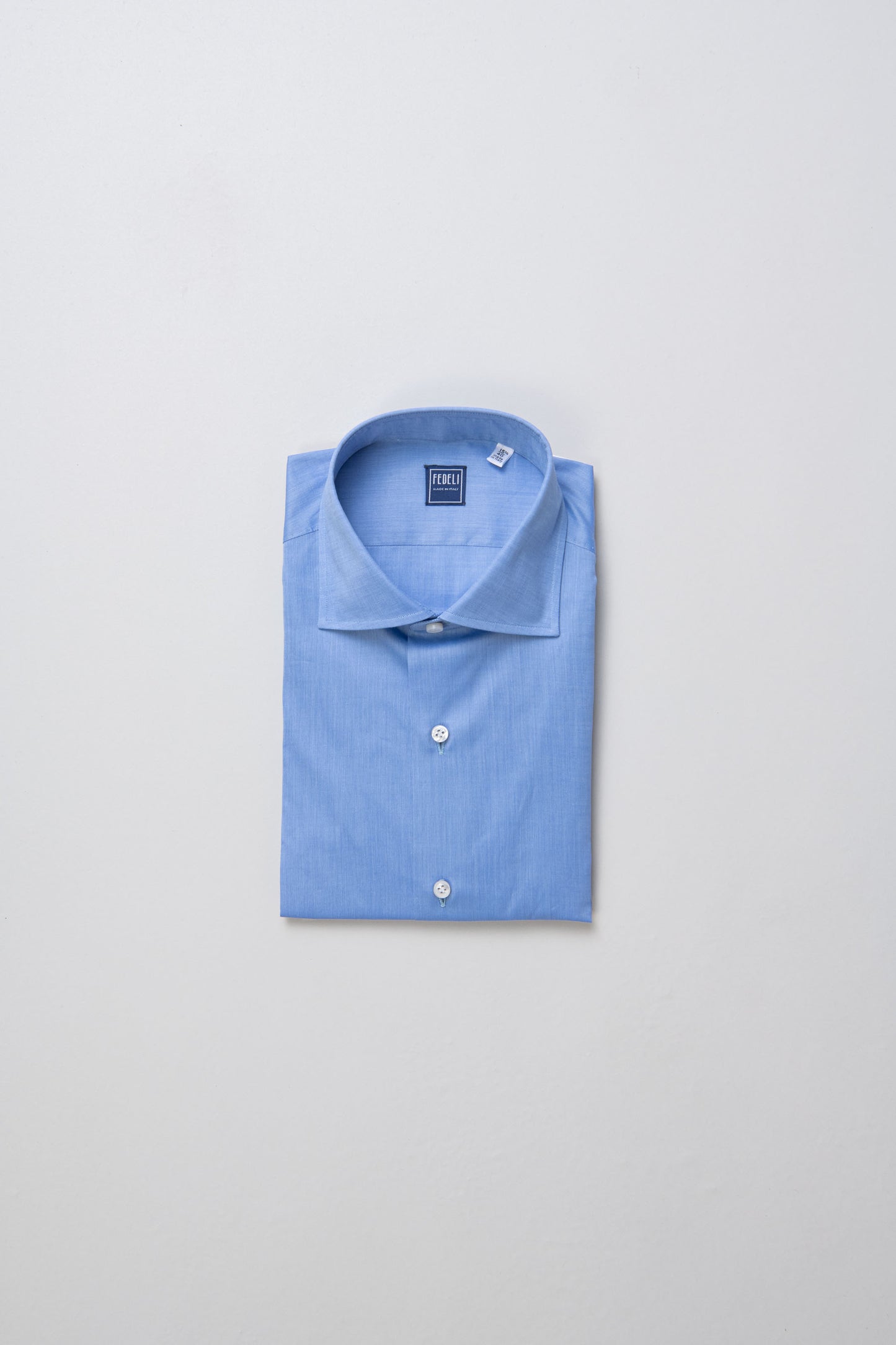 Cotton Fabric New York Shirt - STEELBLUE