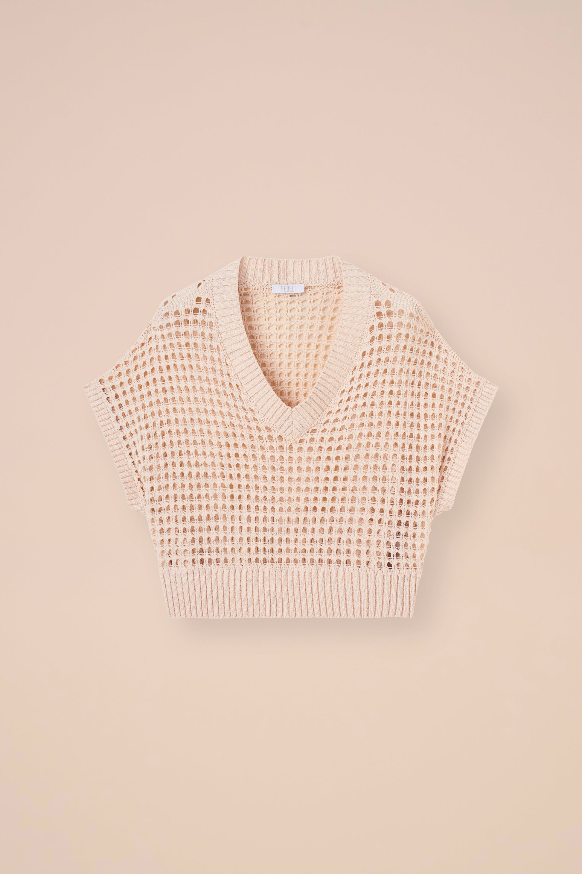 Lao Papiro Cotton Vest - CREAM