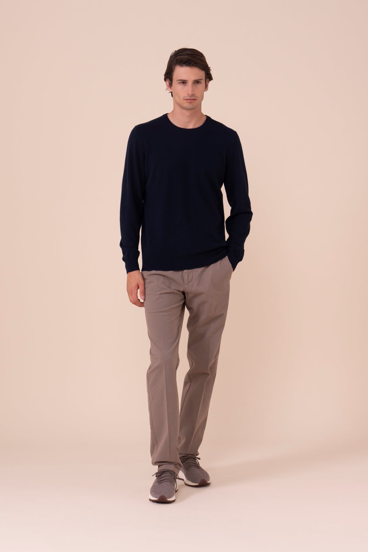 Argentina maglia girocollo in cashmere nei colori iconici