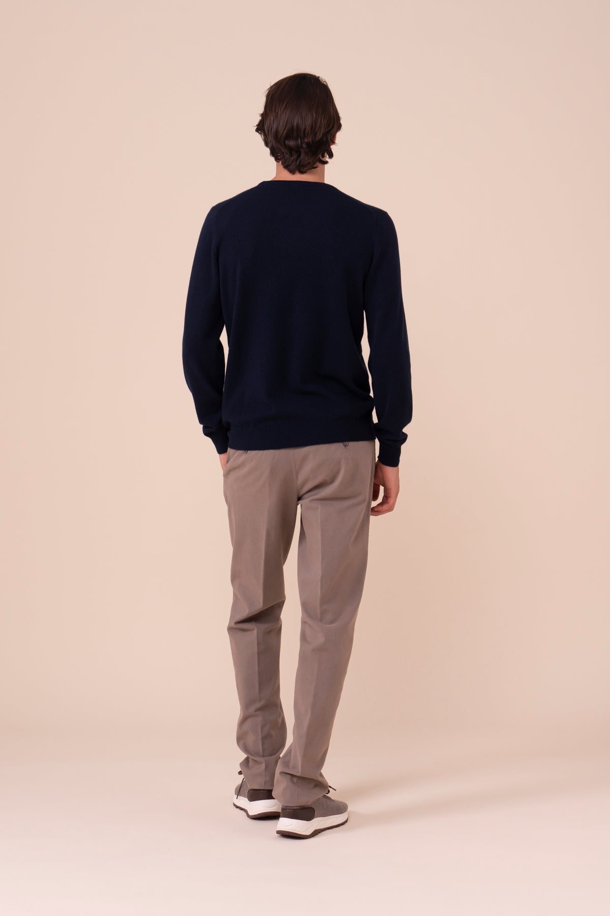 Argentina maglia girocollo in cashmere nei colori iconici