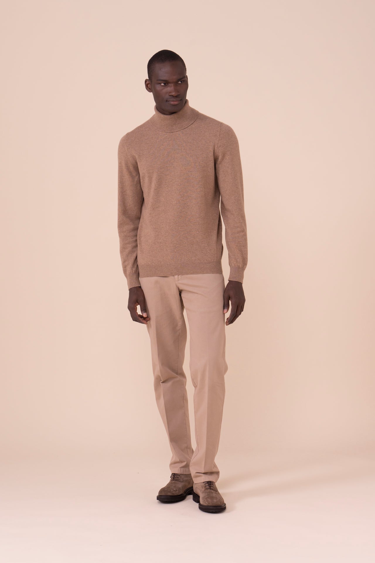 Derby dolcevita in cashmere nei colori iconici - MIDNIGHTBLUE