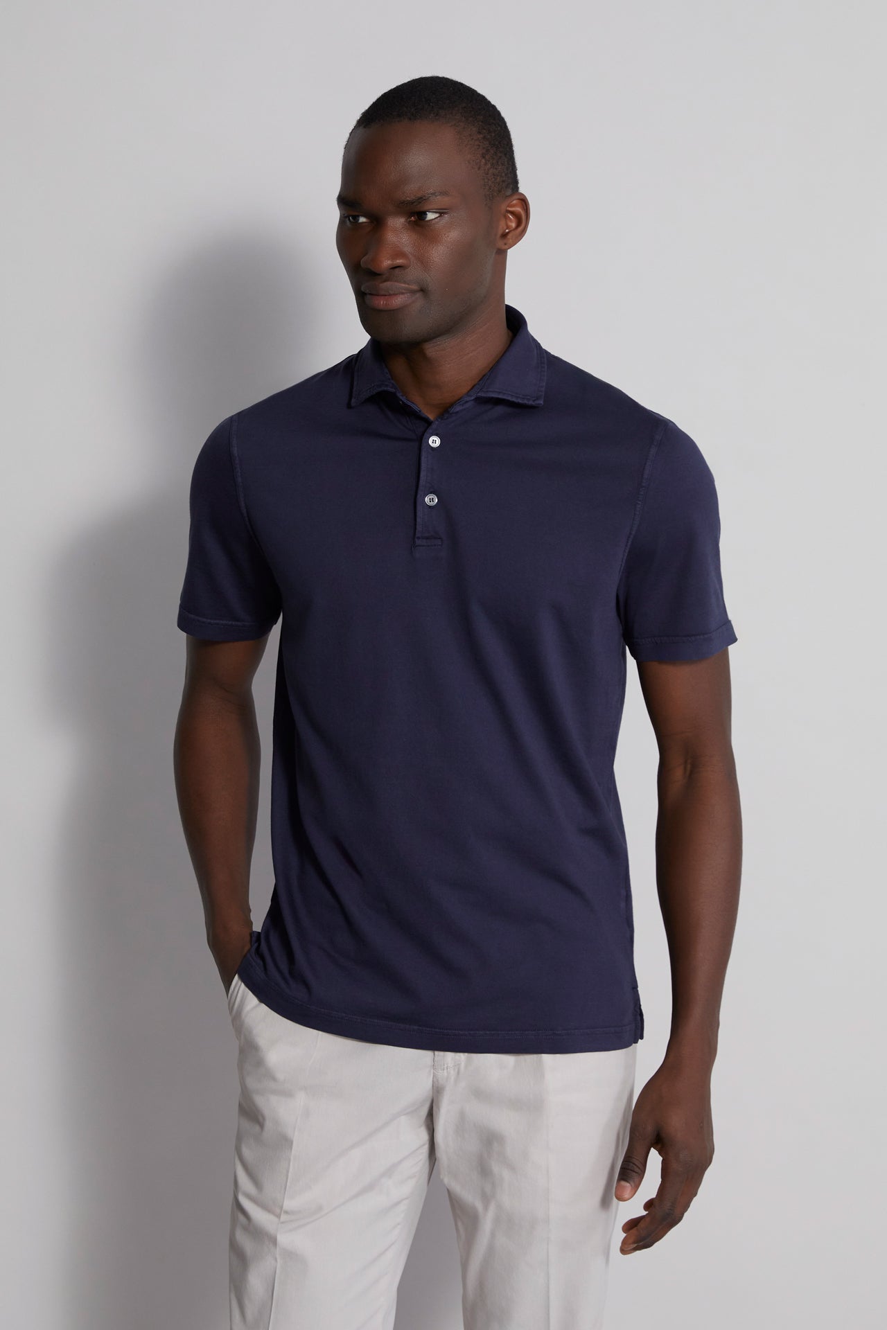 Zero: the organic short sleeves polo shirt