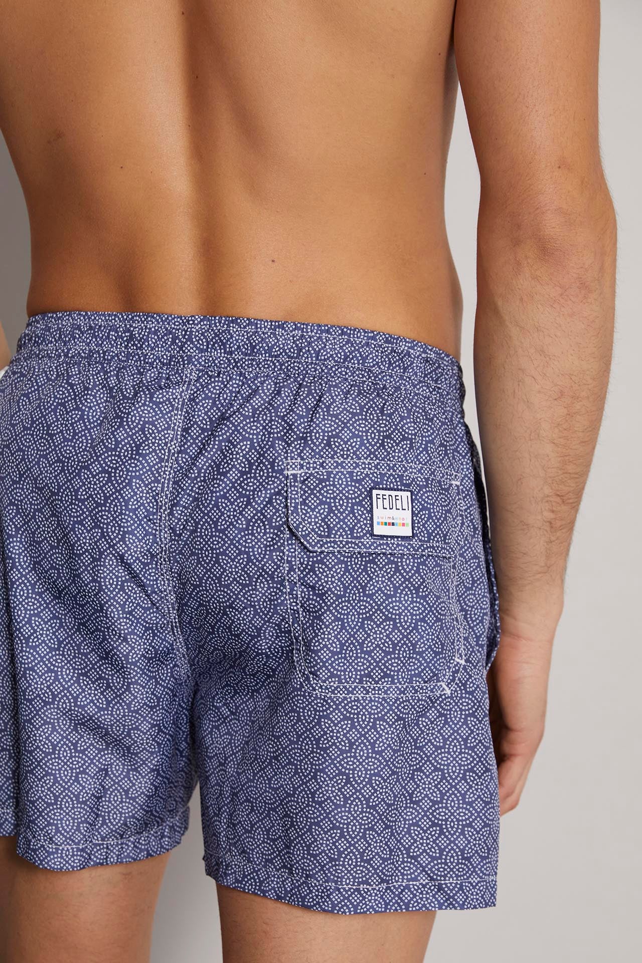 Madeira - the sustainable swim trunk - dots pattern