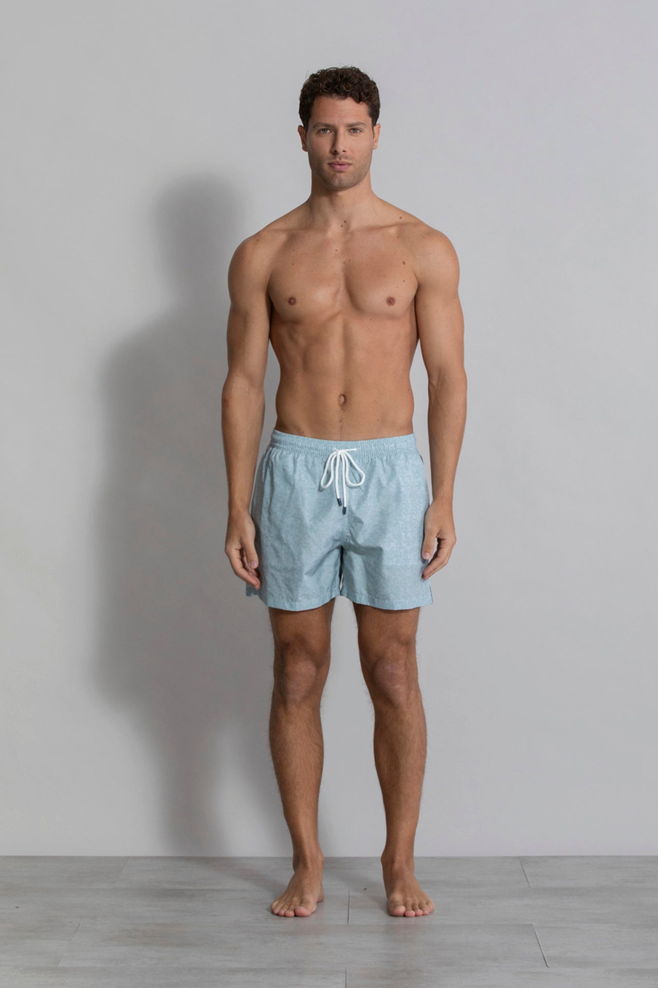 Madeira - the sustainable swim trunk - twig pattern