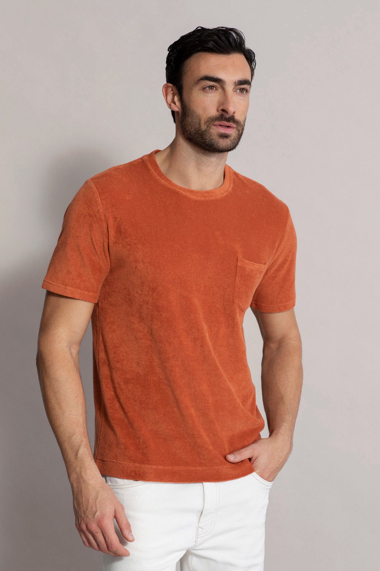 Extreme t-shirt in cotton terry