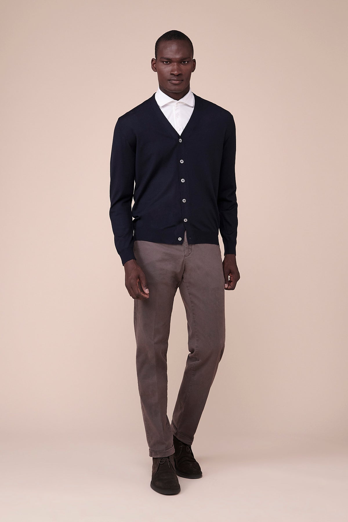 Cardigan in cashmere nei colori iconici