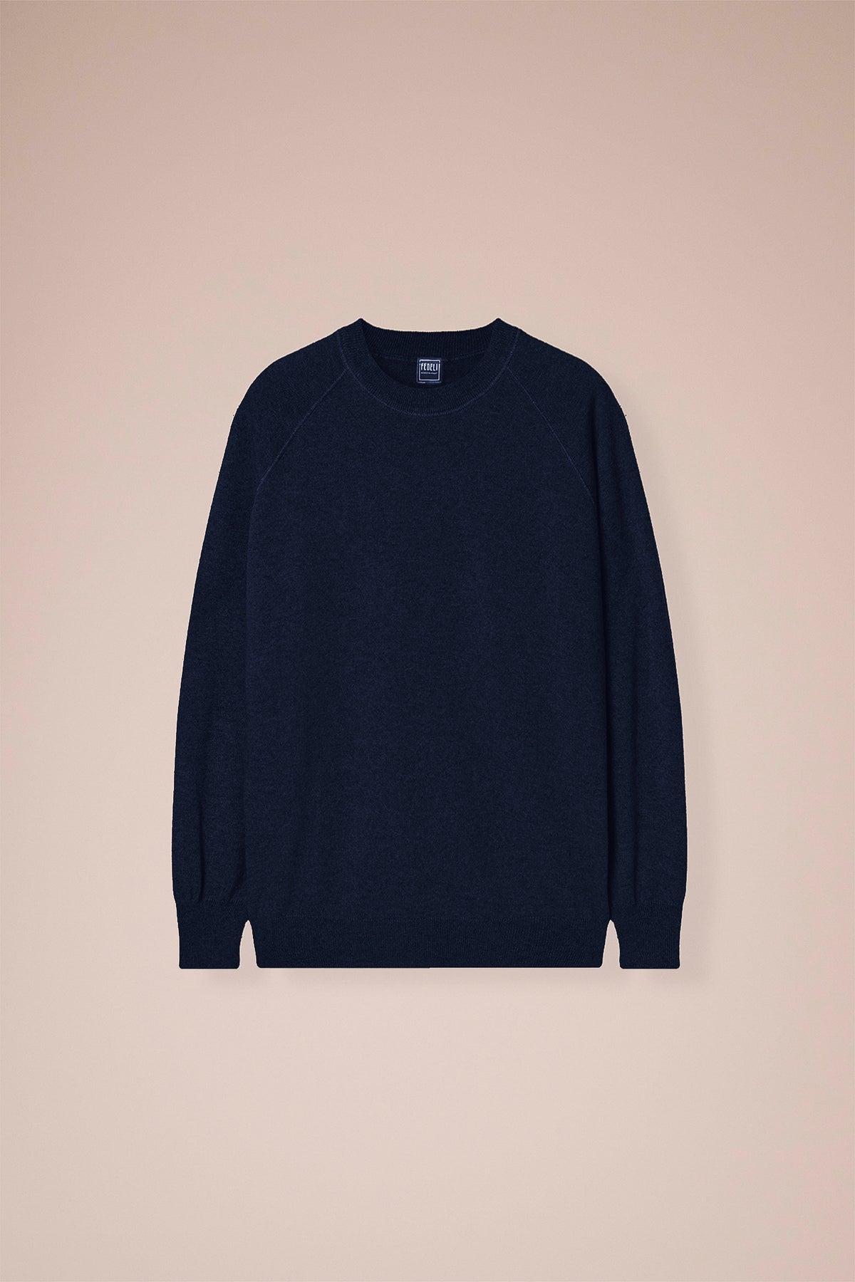 Argentina Tiger maglia girocollo in cashmere nei colori iconici