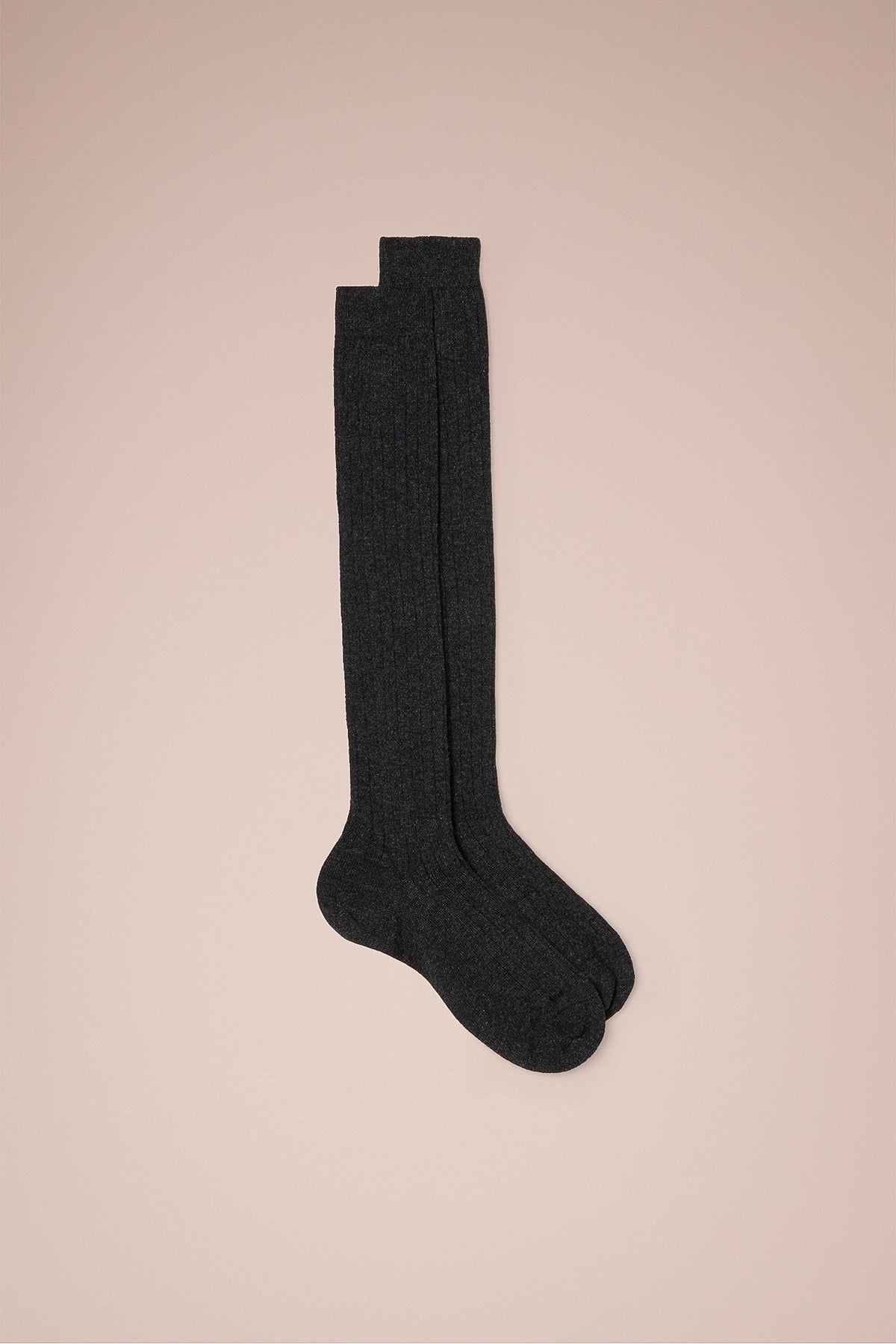 Calzini di cashmere in maglia inglese