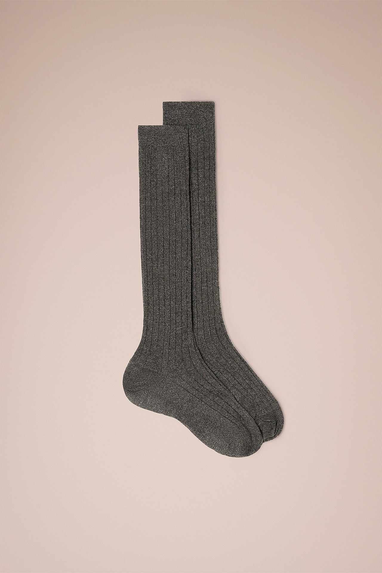 Calzini di cashmere in maglia inglese