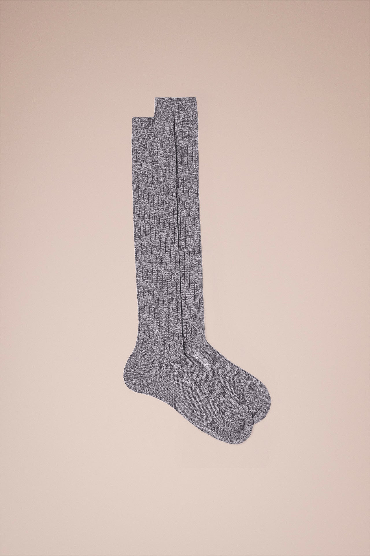 Calzini di cashmere in maglia inglese