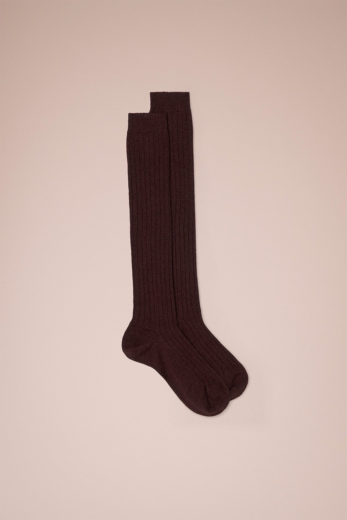 Calzini di cashmere in maglia inglese